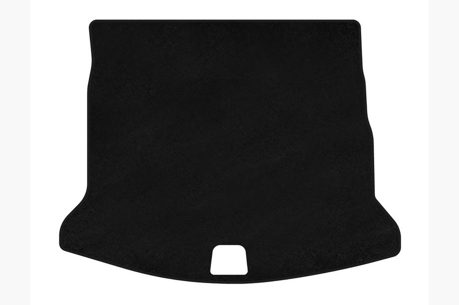 Renault Espace 2014- рр. Килимок багажника текстильний Classic (5-ти місний, Чорний) Image