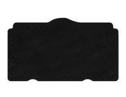 Килимок багажника текстильний Classic (HB, 5-ти дверний, Чорний) фото 1