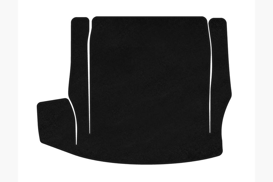 BMW 2 серія F22/F23 2014-2021 рр. Килимок багажника текстильний Classic (Для F22, Кабріолет, Чорний) Image