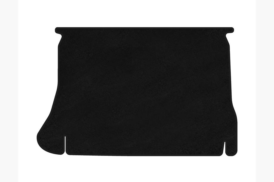 Daewoo Lanos 1998-2017 рр. Килимок багажника текстильний Classic (HB, Чорний) Image