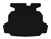 Geely Emgrand EC7 2009- рр. Килимок багажника текстильний Classic (SD, Чорний) фото 1