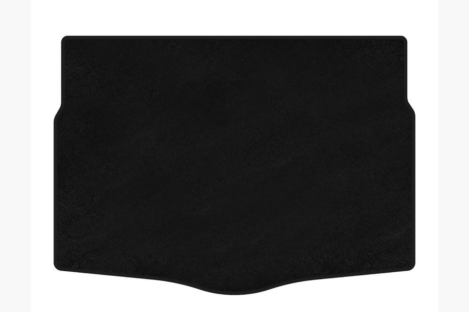 Hyundai I-30 2012-2017 рр. Килимок багажника текстильний Classic (HB, 5-ти дверний, Чорний) Image