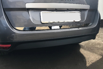 Renault Scenic/Grand 2009-2016 рр. Кромка багажника (для Grand, нерж.) фото 3