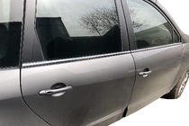 Renault Scenic/Grand 2009-2016 рр. Окантовка вікон (4 шт., нерж.) OmsaLine - Італійська нержавійка фото 3