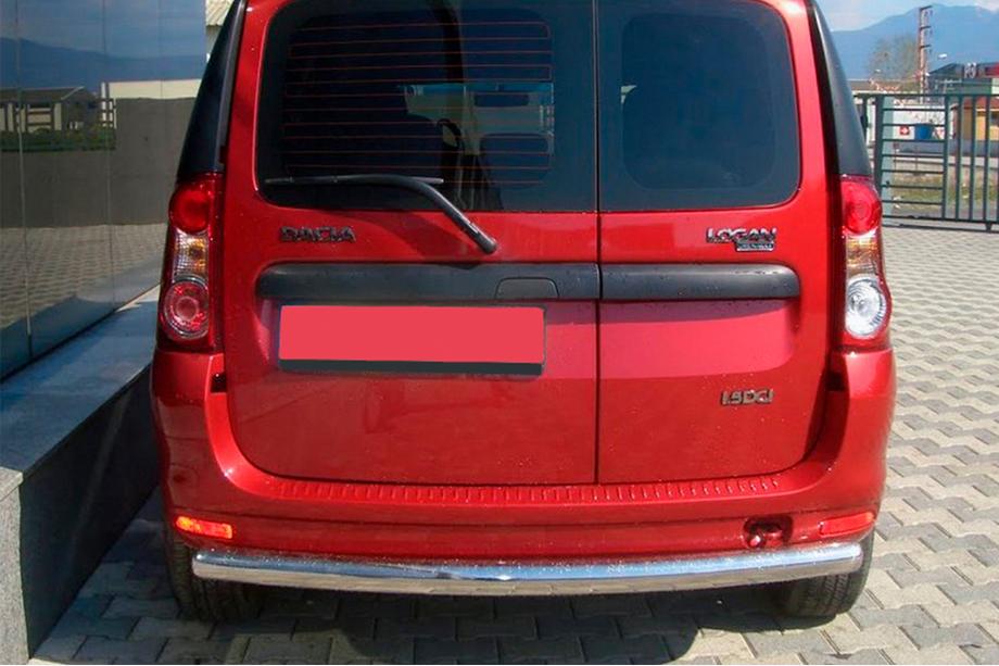 Renault Logan MCV 2005-2013 рр. Задня дуга (нерж.) Image