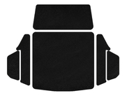 Acura TLX 2014-2020 рр. Килимок багажника текстильний Classic (SD, Чорний) фото 1