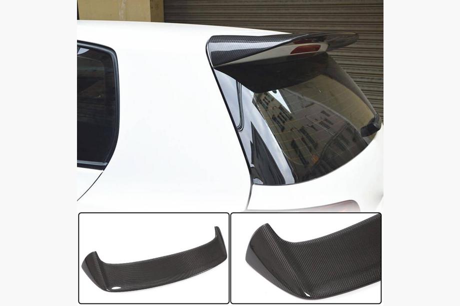 Volkswagen Golf 6 2008-2014 рр. Спойлер V1 (для Base HB 2010-2013, Карбон) Image