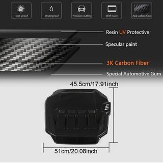 Кришка двигуна (для GTI, Карбон) фото 4