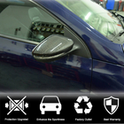 Volkswagen Passat B8 2015-2023 рр. Накладки на дзеркала USA (Карбон) фото 3