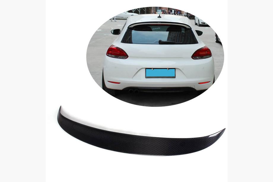Volkswagen Scirocco 2008-2017 рр. Спойлер V1 (для Base, Карбон) Image