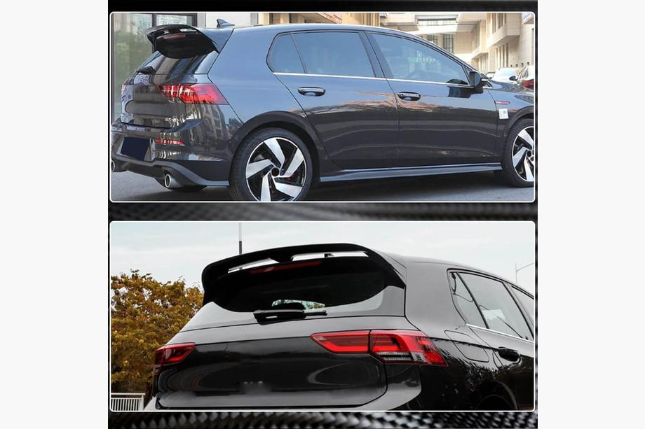 Volkswagen Golf 8 2019- рр. Спойлер V1 (для GTI/R EU 2019-2024, Карбон) Фото 5