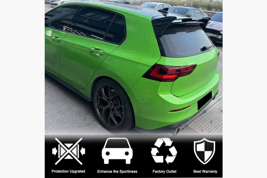 Volkswagen Golf 8 2019- рр. Спойлер V2 (для GTI/R EU 2019-2024, Карбон) Фото 6