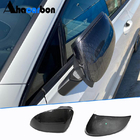 Volkswagen Golf 8 2019- рр. Кришки дзеркал (Карбон) фото 1