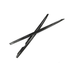 Volkswagen Golf 8 2019- рр. Бокові пороги (для R HB, Карбон) фото 4