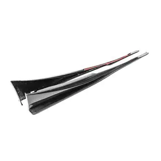 Бокові пороги (для Base/F-Sport 2013-2020, Карбон) фото 3
