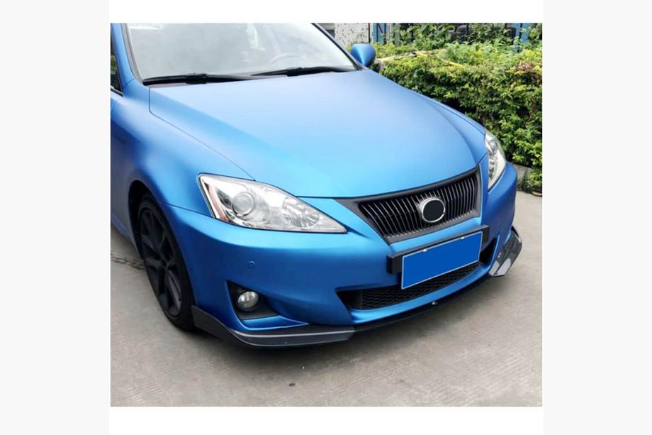 Lexus IS 2005-2013 рр. Накладка на передній бампер Lip (для Base 2011-2013, Карбон) Фото 2