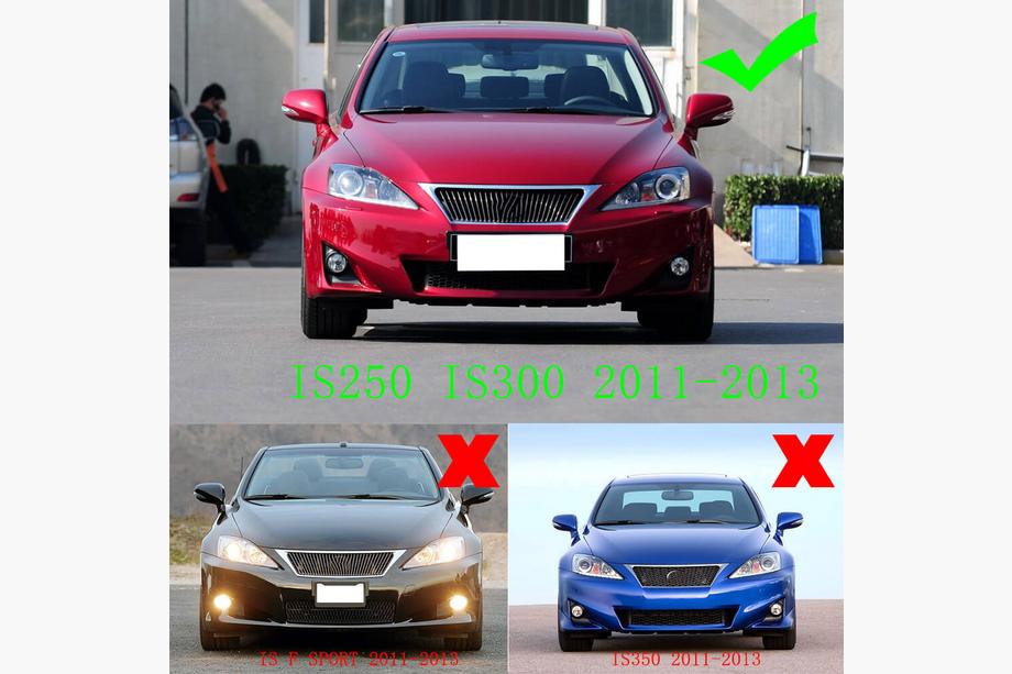 Lexus IS 2005-2013 рр. Накладка на передній бампер Lip (для Base 2011-2013, Карбон) Фото 6