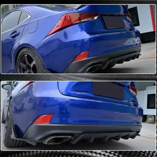 Дифузор заднього бампера (для Base/F-Sport 2016-2020, Карбон) фото 1