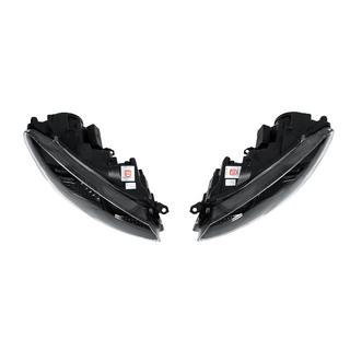 Передні фари Golf 7 Style Black (2 шт) Volkswagen Golf 6 2008-2014 рр. фото 3