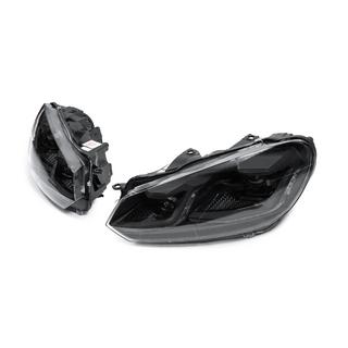 Передні фари Golf 7 Style Black (2 шт) Volkswagen Golf 6 2008-2014 рр. фото 2