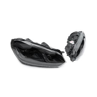 Передні фари Golf 7 Style Black (2 шт) Volkswagen Golf 6 2008-2014 рр. фото 4