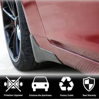 Бризковики (для Q50 Base/Sport 2014-2017, Карбон) фото 2