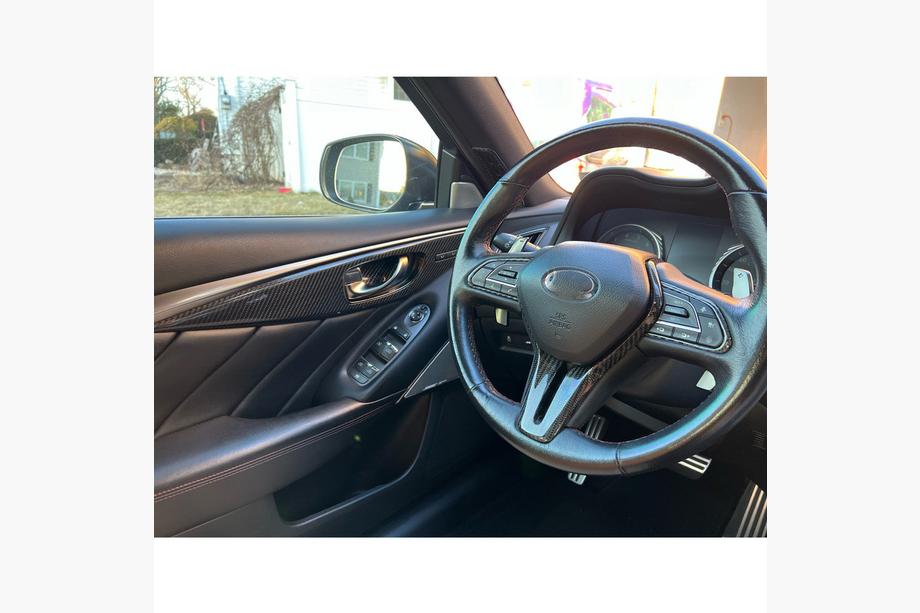 Infiniti Q50/Q60 2013-2024 рр. Карбонові вставки в салон (для Q50) Фото 3