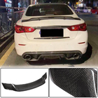 Infiniti Q50/Q60 2013-2024 рр. Спойлер V1 (для Q50, Карбон) фото 1