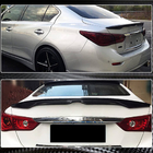Infiniti Q50/Q60 2013-2024 рр. Спойлер V4 (для Q50, Карбон) фото 4