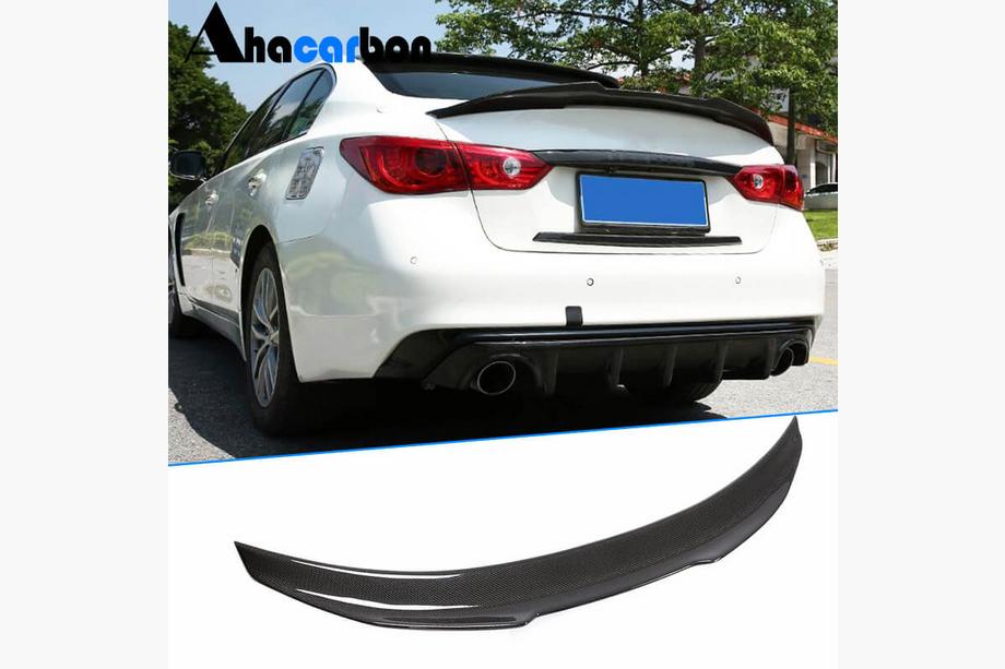 Infiniti Q50/Q60 2013-2024 рр. Спойлер V5 (для Q50, Карбон) Image