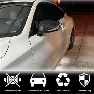 Накладки на дзеркала V1 (Карбон) Infiniti Q50/Q60 2013-2024 рр. фото 2
