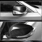 Infiniti Q50/Q60 2013-2024 рр. Накладки на дзеркала V2 (Карбон) фото 5