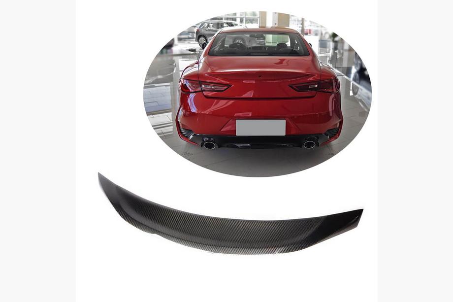 Infiniti Q50/Q60 2013-2024 рр. Спойлер V3 (для Q60 2016-2022, Карбон) Image