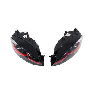 Передні фари Red FullLed (2012-2017, 2 шт) Volkswagen Golf 7/E-Golf 2012-2020 рр. фото 3