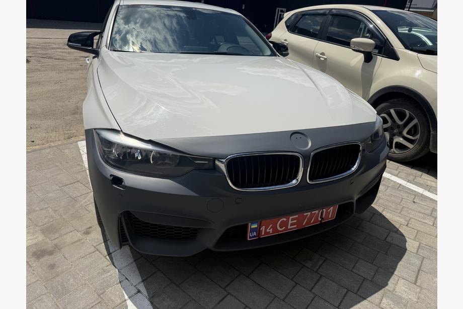 BMW 3 серія F30/F31 2012-2019 рр. Передній бампер в стилі F80 М3 Фото 4