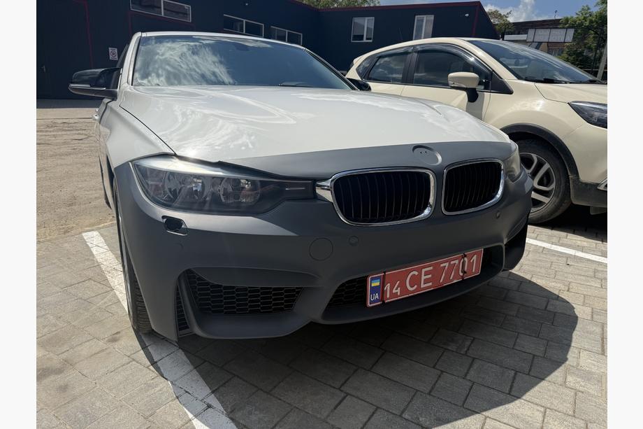 BMW 3 серія F30/F31 2012-2019 рр. Передній бампер в стилі F80 М3 Фото 5