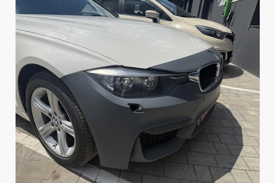 BMW 3 серія F30/F31 2012-2019 рр. Передній бампер в стилі F80 М3 Фото 6
