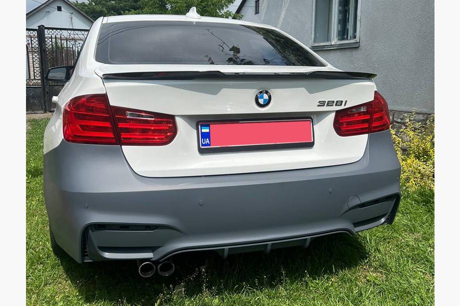 BMW 3 серія F30/F31 2012-2019 рр. Задній бампер в стилі F80 М3 (для F30) Фото 1