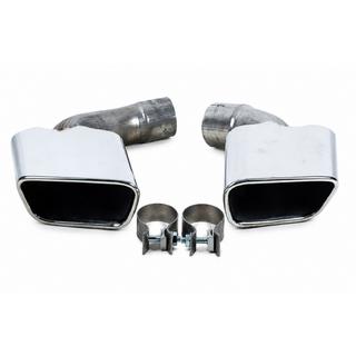 Насадки на глушники M-Performance Silver фото 1