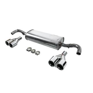 Вихлопна система з насадками M-Sport (2014-2018) BMW X3 F25 2011-2018 рр. фото 4