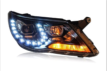 Volkswagen Tiguan 2007-2016 рр. Передні фари (2007-2010, 2 шт) фото 1