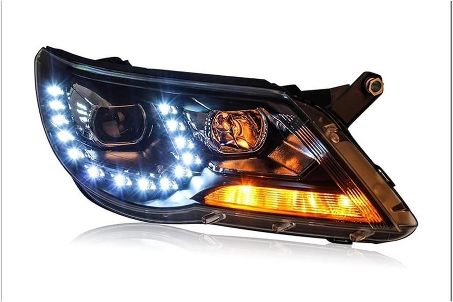 Volkswagen Tiguan 2007-2016 рр. Передні фари (2007-2010, 2 шт) Image