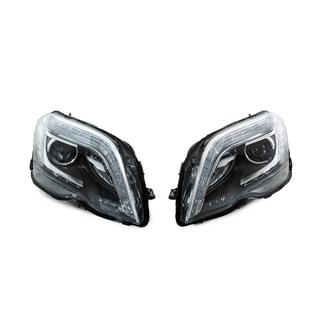 Передні фари FullLed V-1 (2012-2015, 2 шт) Mercedes GLK class X204 2008-2015 рр. фото 2