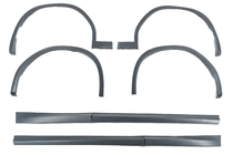 BMW X3 G01 2018- рр. Комплект молдингів і арок в стилі X3M F97 (2022-2024) фото 1