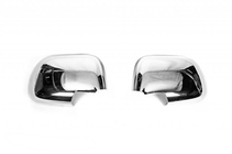 Nissan Terrano 2014- рр. Накладки на дзеркала V1 (2 шт, ABS) фото 4