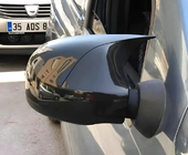 Dacia Sandero 2007-2013 рр. Накладки на дзеркала BMW-Style (2 шт) фото 5