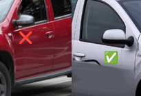 Nissan Terrano 2014- рр. Накладки на дзеркала BMW-Style V1 (2 шт) фото 3