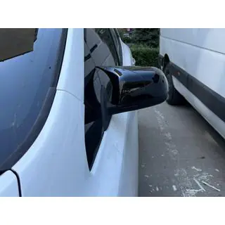 Накладки на дзеркала BMW-Style V1 (2 шт) Nissan Leaf 2010-2017 рр. фото 2