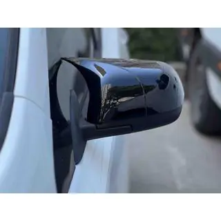 Накладки на дзеркала BMW-Style V1 (2 шт) Nissan Leaf 2010-2017 рр. фото 1
