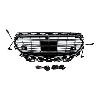 Передня решітка в стилі W223 AMG-Line з Led фото 2